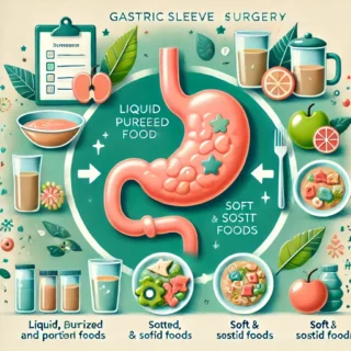 النظام الغذائي بعد عملية تكميم المعدة